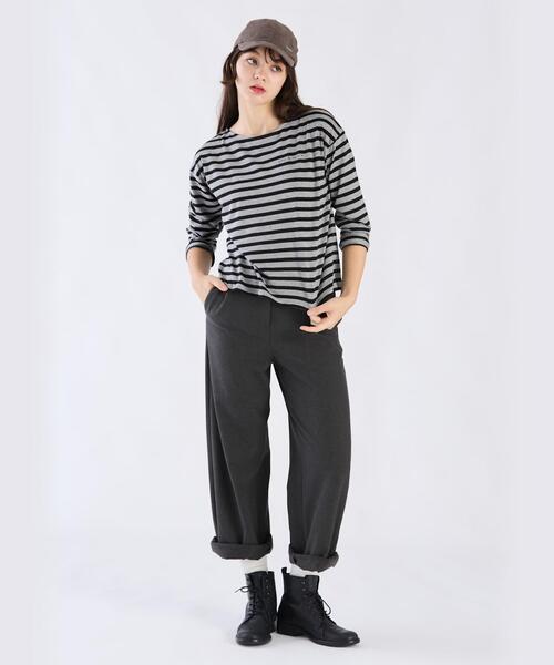トップス archive agnes b. border long sleeve tee archive agnes b. border long sleeve tee - メルカリ