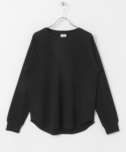 URBAN RESEARCH DOORS（アーバンリサーチドアーズ）の「ソフトフライスプルオーバー（Tシャツ/カットソー・レディース・グレー系その他/ベージュ系その他/ブラック・MEDIUM）」の11枚目の写真