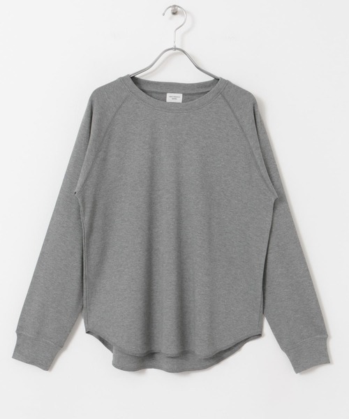 URBAN RESEARCH DOORS（アーバンリサーチドアーズ）の「ソフトフライスプルオーバー（Tシャツ/カットソー・レディース・グレー系その他/ベージュ系その他/ブラック・MEDIUM）」の12枚目の写真