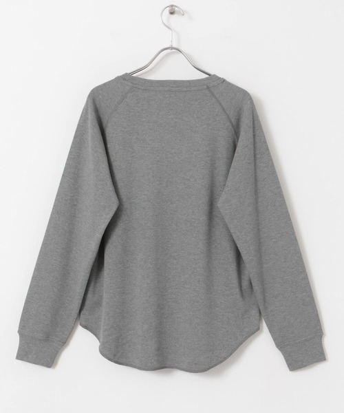 URBAN RESEARCH DOORS（アーバンリサーチドアーズ）の「ソフトフライスプルオーバー（Tシャツ/カットソー・レディース・グレー系その他/ベージュ系その他/ブラック・MEDIUM）」の14枚目の写真