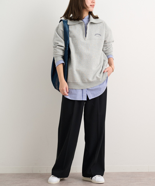 JOURNAL STANDARD relume（ジャーナルスタンダード　レリューム）の「《追加》2WAYストレッチワイドパンツ（スラックス・レディース・ブラック/ブラック系その他・36/38）」の10枚目の写真