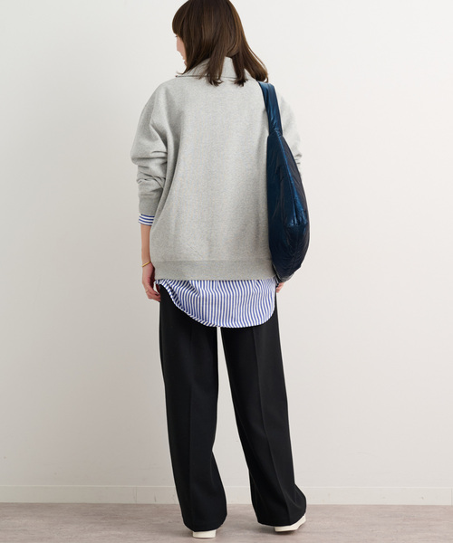 JOURNAL STANDARD relume（ジャーナルスタンダード　レリューム）の「《追加》2WAYストレッチワイドパンツ（スラックス・レディース・ブラック/ブラック系その他・36/38）」の13枚目の写真