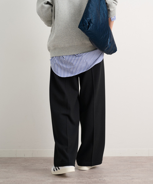 JOURNAL STANDARD relume（ジャーナルスタンダード　レリューム）の「《追加》2WAYストレッチワイドパンツ（スラックス・レディース・ブラック/ブラック系その他・36/38）」の17枚目の写真