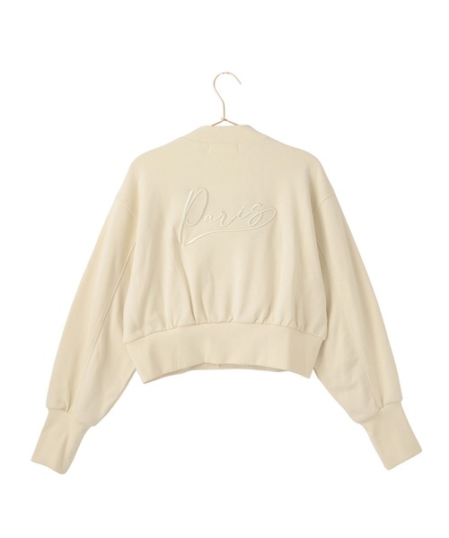 ROPE' PICNIC（ロペピクニック）の「バック刺繍カットスタジャン（スタジャン・レディース・ブラック/キナリ・38）」の16枚目の写真