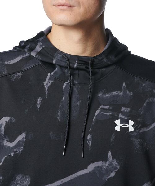 UNDER ARMOUR(アンダーアーマー)の「UAアーマーフリース ノベルティ プルオーバー フーディー(トレーニング/メンズ)(スウェット・メンズ・ブラック・XL/L/2XL/3XL/S/M)」の5枚目の写真