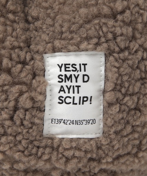 studio CLIP（スタディオクリップ）の「ボア巾着バッグ（ハンドバッグ・レディース・ブラウン/ベージュ・FREE）」の12枚目の写真