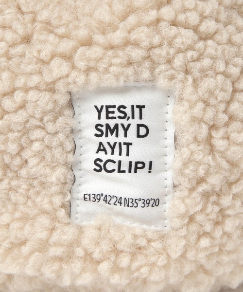 studio CLIP（スタディオクリップ）の「ボア巾着バッグ（ハンドバッグ・レディース・ブラウン/ベージュ・FREE）」の15枚目の写真