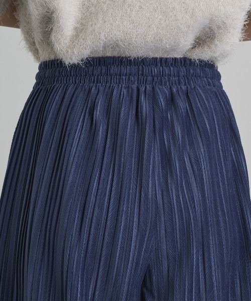 Bou Jeloud（ブージュルード）の「ベロアランダムプリーツパンツ（その他パンツ・レディース・ブルー/ブラック/ベージュ・FREE）」の18枚目の写真