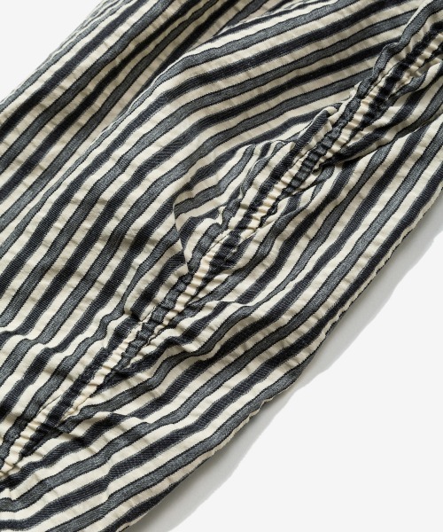 rehacer（レアセル）の「rehacer : Prisoner Shirt Jacket / プリズナーシャツジャケット（シャツ/ブラウス・メンズ・ブラック/グリーン/サックスブルー・SMALL/MEDIUM/LARGE）」の20枚目の写真