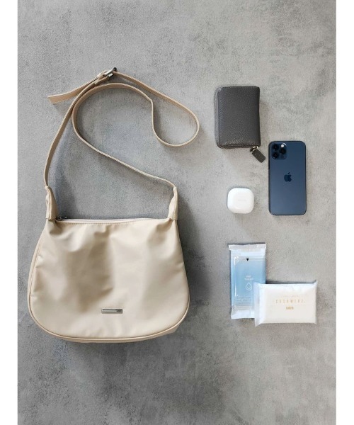 CRAFT STANDARD BOUTIQUE（クラフトスタンダードブティック）の「バープレートショルダーバッグ（ショルダーバッグ・レディース・グレー・FREE）」の13枚目の写真