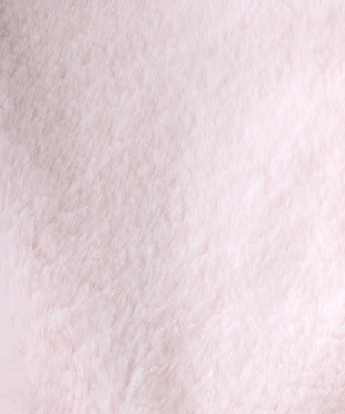 SITRY（シトリー）の「Rabbit Ears Fur Hoodie/オーバーサイズ うさ耳付きフード フルジップパーカー ファーブルゾン ファージャケット（ブルゾン・レディース・ホワイト/ピンク/ブラック/サックスブルー/ブラック系その他・FREE）」の9枚目の写真