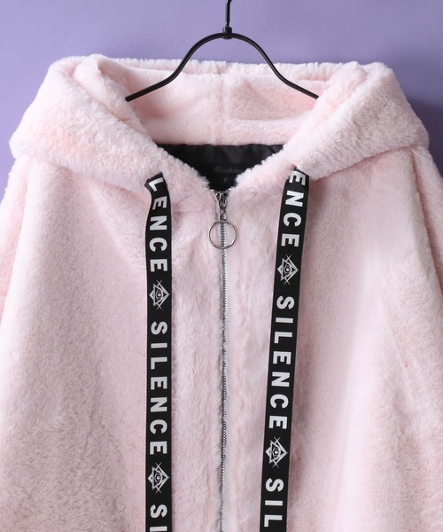 セール】Rabbit Ears Fur Hoodie/オーバーサイズ うさ耳付きフード