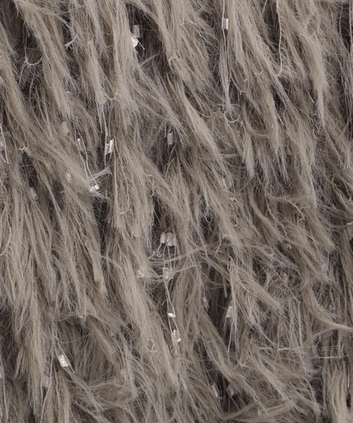 Andemiu（アンデミュウ）の「フリンジニット202797（ニット/セーター・レディース・アイボリー/グレー・FREE）」の17枚目の写真