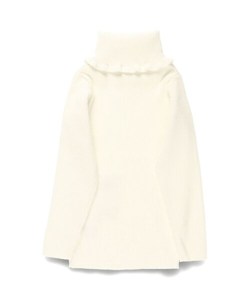 BRANSHES（ブランシェス）の「タートルネックリブニット（ニット/セーター・キッズ・レッド/アイボリー/その他/ブラック・120/100/140/130/150/110）」の15枚目の写真