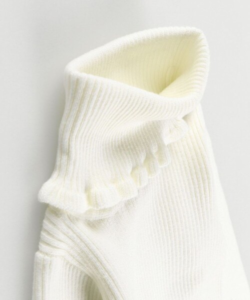 BRANSHES（ブランシェス）の「タートルネックリブニット（ニット/セーター・キッズ・レッド/アイボリー/その他/ブラック・120/100/140/130/150/110）」の16枚目の写真