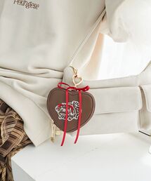 MAJESTIC LEGON（マジェスティックレゴン）の「SZKコラボ ハートチャームポーチ（ポーチ）」