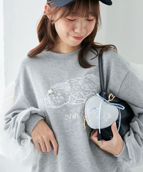 MAJESTIC LEGON(マジェスティックレゴン)の「SZKコラボ ハートチャームポーチ(ポーチ・レディース・ピンク/ブラウン/シルバー・FREE)」の21枚目の写真