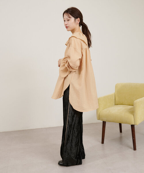 Kastane（カスタネ）の「B ベロアパンツ（その他パンツ・レディース・ブラック/ブルー・FREE）」の13枚目の写真