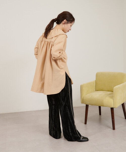 Kastane（カスタネ）の「B ベロアパンツ（その他パンツ・レディース・ブラック/ブルー・FREE）」の14枚目の写真