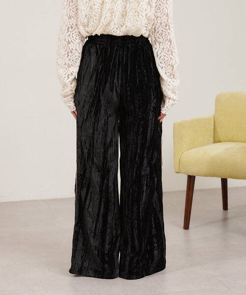 Kastane（カスタネ）の「B ベロアパンツ（その他パンツ・レディース・ブラック/ブルー・FREE）」の17枚目の写真