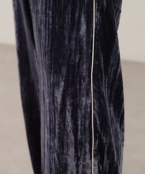Kastane（カスタネ）の「B ベロアパンツ（その他パンツ・レディース・ブラック/ブルー・FREE）」の7枚目の写真