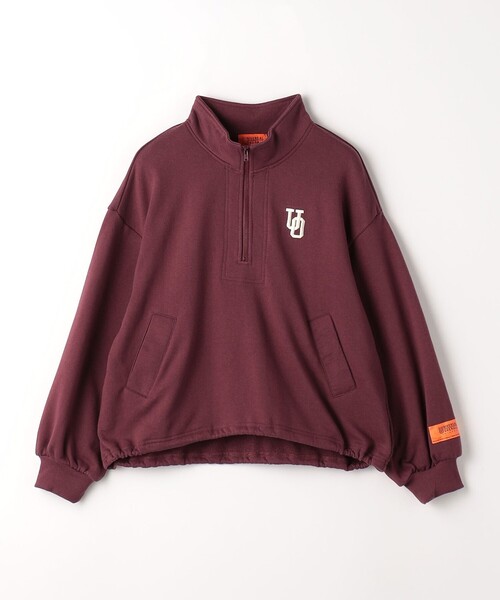 UNIVERSAL OVERALL(ユニバーサルオーバーオール)の「【別注】<UNIVERSAL OVERALL>TJ アノラックプルオーバー / キッズ 140cm-160cm(スウェット・キッズ・ダークグリーン/ワインレッド・M(140-150cm)/L(160cm))」の5枚目の写真