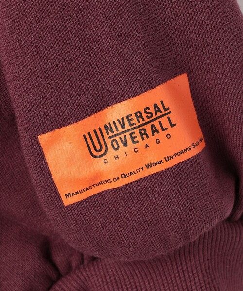 UNIVERSAL OVERALL(ユニバーサルオーバーオール)の「【別注】<UNIVERSAL OVERALL>TJ アノラックプルオーバー / キッズ 140cm-160cm(スウェット・キッズ・ダークグリーン/ワインレッド・M(140-150cm)/L(160cm))」の12枚目の写真