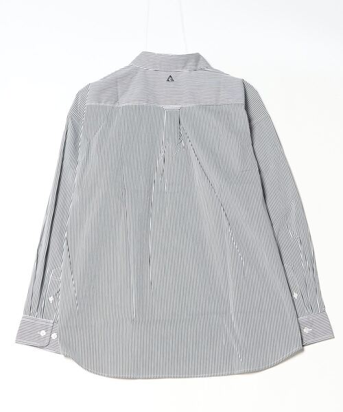 GERRY（ジェリー）の「【GERRY/ジェリー】 ブロード ワンポイント刺繍ロゴ 長袖レギュラーシャツ（シャツ/ブラウス・メンズ・ブルー系その他/ホワイト系その他/ブラック系その他/マルチ・M/L/LL）」の13枚目の写真