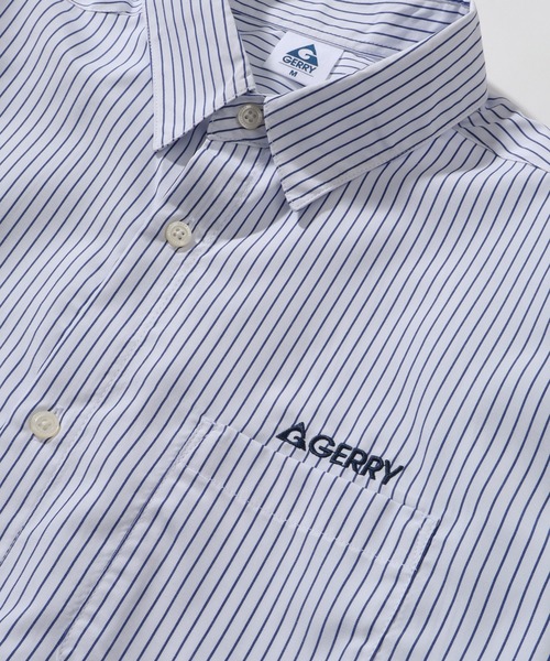GERRY（ジェリー）の「【GERRY/ジェリー】 ブロード ワンポイント刺繍ロゴ 長袖レギュラーシャツ（シャツ/ブラウス・メンズ・ブルー系その他/ホワイト系その他/ブラック系その他/マルチ・M/L/LL）」の16枚目の写真