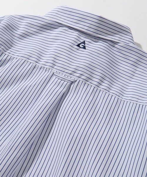 GERRY（ジェリー）の「【GERRY/ジェリー】 ブロード ワンポイント刺繍ロゴ 長袖レギュラーシャツ（シャツ/ブラウス・メンズ・ブルー系その他/ホワイト系その他/ブラック系その他/マルチ・M/L/LL）」の18枚目の写真