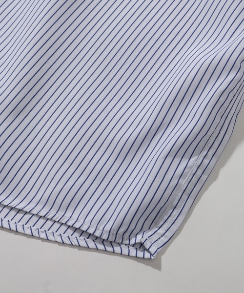 GERRY（ジェリー）の「【GERRY/ジェリー】 ブロード ワンポイント刺繍ロゴ 長袖レギュラーシャツ（シャツ/ブラウス・メンズ・ブルー系その他/ホワイト系その他/ブラック系その他/マルチ・M/L/LL）」の11枚目の写真