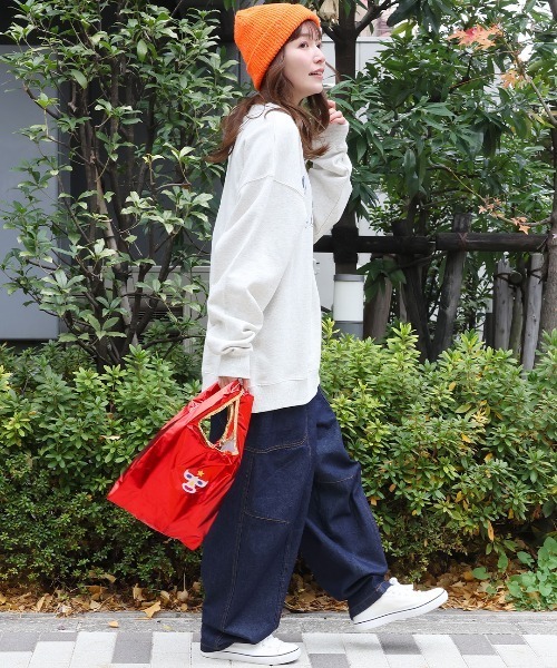 チチカカ（チチカカ）の「メタリックルチャエコバッグ（エコバッグ/サブバッグ・レディース・レッド/ブルー・FREE）」の4枚目の写真