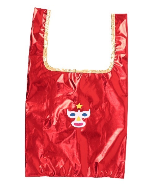 チチカカ（チチカカ）の「メタリックルチャエコバッグ（エコバッグ/サブバッグ・レディース・レッド/ブルー・FREE）」の9枚目の写真