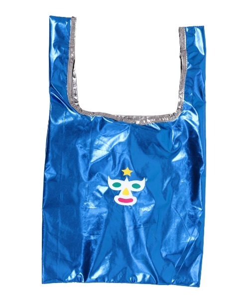 チチカカ（チチカカ）の「メタリックルチャエコバッグ（エコバッグ/サブバッグ・レディース・レッド/ブルー・FREE）」の8枚目の写真