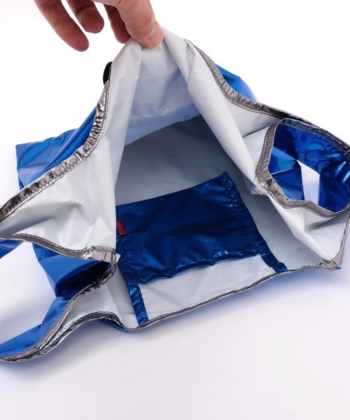 チチカカ（チチカカ）の「メタリックルチャエコバッグ（エコバッグ/サブバッグ・レディース・レッド/ブルー・FREE）」の11枚目の写真