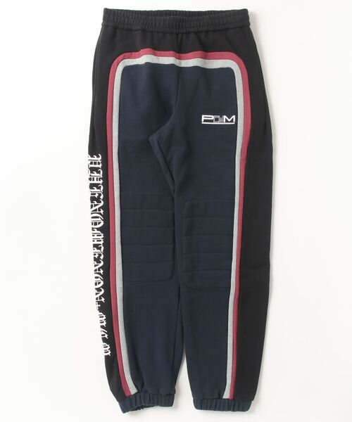 PHENOMENON（フェノメノン）の「P+M トリコロール スウェットパンツ（スウェットパンツ・メンズ・ブラック/ネイビー・ONE SIZE/MEDIUM）」の2枚目の写真
