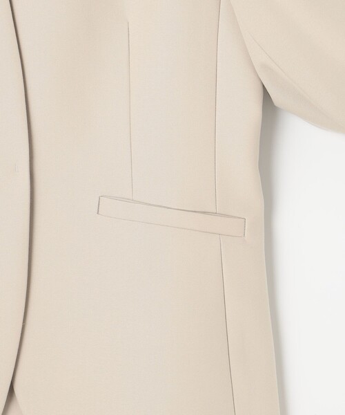 ANY SIS（エニィスィス）の「【洗える】褒めらレディノーカラー ジャケット（ノーカラージャケット・レディース・ライトグレー系6/ネイビー系/ベージュ系・3/2/1）」の17枚目の写真