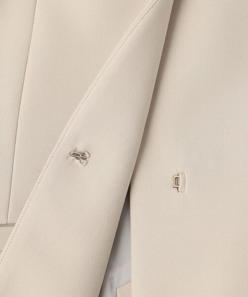 ANY SIS（エニィスィス）の「【洗える】褒めらレディノーカラー ジャケット（ノーカラージャケット・レディース・ライトグレー系6/ネイビー系/ベージュ系・3/2/1）」の20枚目の写真