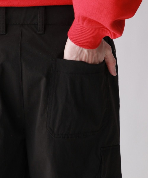 RAGEBLUE（レイジブルー）の「サイドライン/ナイロンワイドカーゴパンツ【セットアップ対応】（カーゴパンツ・メンズ・グレー/ブラック/ホワイト・LARGE/MEDIUM/SMALL）」の21枚目の写真