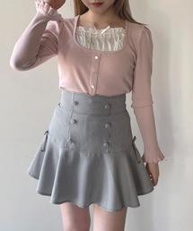 レイヤード風カットソー