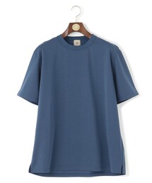 【KING SIZE】【UVカット / 接触冷感 / 吸水速乾 / ビジネス対応】【J.PRESS PREMIUM JERSEY】ポンチクルーネック Tシャツ