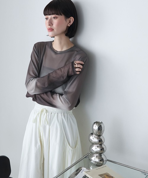 オンライン限定商品 バーガンディ メッシュ トレーニングトップ M