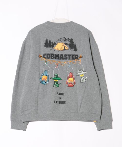 go slow caravan(ゴースローキャラバン)の「COBMASTER/コブマスター 刺繍/プリント スウェット(ランタン)(スウェット・メンズ・ブラック/グレー/サンドベージュ・MEDIUM/LARGE/X-LARGE)」の16枚目の写真
