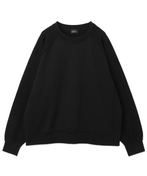 LUCY（ルーシー）の「LUCY/インサイドアウトラグランプルオーバー（スウェット・メンズ・ブラック/杢グレー・MEDIUM/LARGE）」の20枚目の写真