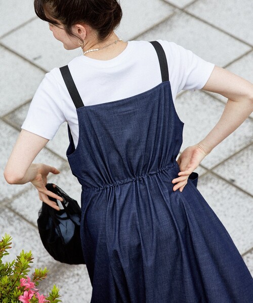 THOUSAND MILE(サウザンドマイル)の「THOUSAND MILE × FREAK'S STORE/サウザンドマイル フロントジップワンピース デニムライク/ゼブラ(ワンピース・レディース・その他1/その他16・フリ-)」の5枚目の写真