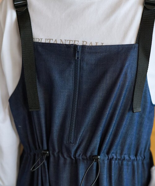 THOUSAND MILE(サウザンドマイル)の「THOUSAND MILE × FREAK'S STORE/サウザンドマイル フロントジップワンピース デニムライク/ゼブラ(ワンピース・レディース・その他1/その他16・フリ-)」の21枚目の写真