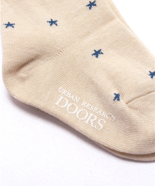 URBAN RESEARCH DOORS KIDS（アーバン リサーチ ドアーズ キッズ　）の「DOORS 星柄JQタイツ（その他小物・キッズ・オフホワイト/ブラック・120/105/90）」の5枚目の写真