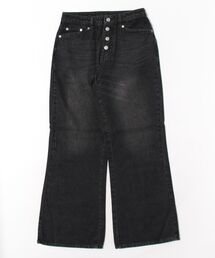 LUCY | LUCY/【25年春夏新作】ボタンフライローライズフレアデニム(デニムパンツ)