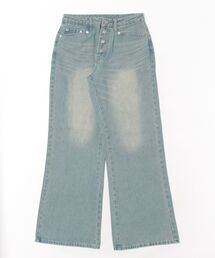 LUCY | LUCY/【25年春夏新作】ボタンフライローライズフレアデニム(デニムパンツ)