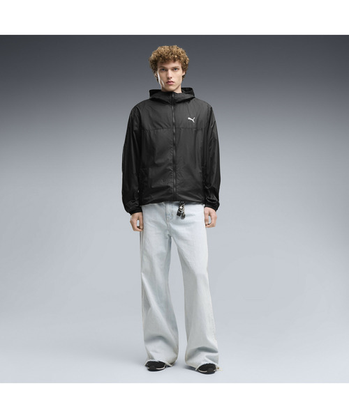 PUMA（プーマ）の「PUMA プーマ メンズ ESS レギュラー ウィンドブレイカー（ブルゾン・メンズ・ライトグリーン/ブラック・SMALL/MEDIUM/LARGE/X-LARGE/XX-LARGE）」の4枚目の写真